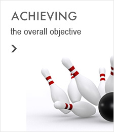 Achieving the overall objective